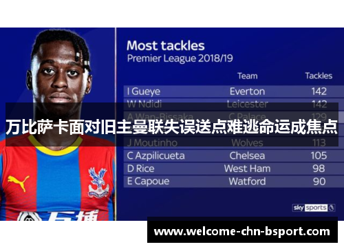 万比萨卡面对旧主曼联失误送点难逃命运成焦点