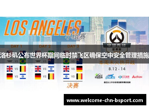 洛杉矶公布世界杯期间临时禁飞区确保空中安全管理措施 洛杉矶公布世界杯期间临时禁飞区确保空中安全管理措施